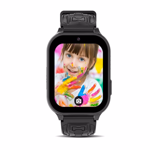 Blavec išmanusis laikrodis K-02 Vaikams su balso skambučiu / GPS / 4G / SOS (SWK02-B) juodas