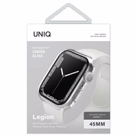 Uniq Legion dėklas Apple Watch Series 7/8/9 45mm - skaidrus