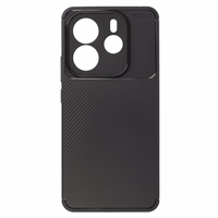 Tel Protect Carbon Elite dėklas telefonui Xiaomi Redmi Note 14 5G juodas