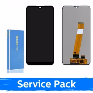 LCD Display Compatible With Samsung A015M A01 / M015 M01 Black (Service Pack / Aftermarket) (NF version)