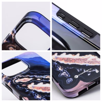 FORCELL F-PROTECT Mirage, karinio standarto išbandytas dėklas telefonui su MagSafe, skirtas IPHONE 15 PRO MAX, auksinės salos spalvos