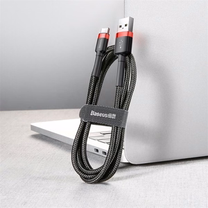 Baseus Cafule USB kabelis 2 m USB A USB C Juoda, Raudona