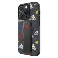 Adidas SP Dėklas telefonui Grip iPhone 14 Pro juodas/juodas/spalvingas 50251