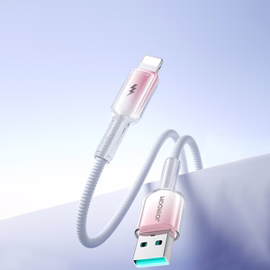 USB-A - Lightning kabelis Joyroom S-A42 3A 1.2m baltas