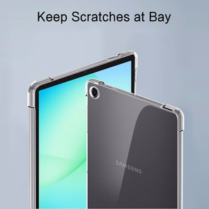 "Tech-Protect FlexAir" dėklas "Samsung Galaxy Tab A9 / A11" - skaidrus