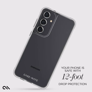 Чехол Case-Mate Tough Clear для Samsung Galaxy S24+, прозрачный