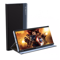 New Sleep dėklas telefonui su stovo funkcija Samsung Galaxy M53 5G juodas