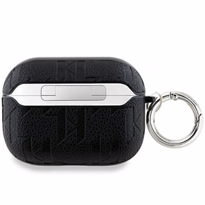 Karl Lagerfeld Monogram Karl & Choupette Head Case for AirPods Pro 2 - Black