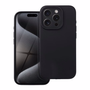 Dėklas telefonui silikoninis 2mm IPHONE 16e (SE 4 2025) juodas