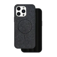 Glitter Thin Mag case for iPhone 17 Pro Max 6,9" black