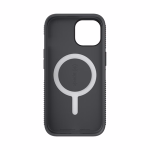 Speck Candyshell Grip MagSafe - iPhone 17e / 16e / 15 / 14 / 13 dėklas (juodas / Slate pilkas)