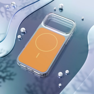 Etteri Hidden Pearl dėklas skirtas iPhone 17 Pro Max 6,9" oranžinis