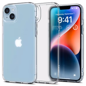 Spigen Ultra Hybrid dėklas telefonui iPhone 14 Plus - matinis skaidrus