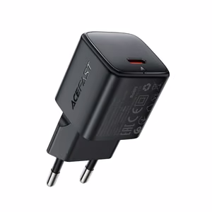 Acefast A117 зарядное устройство 20W GaN USB-C — чёрный