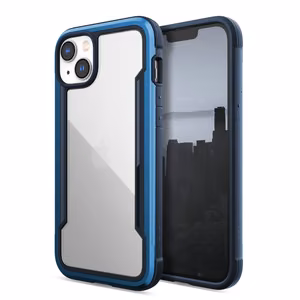 Raptic X-Doria Shield Case iPhone 14 бронированная крышка синяя