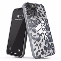 Adidas OR SnapCase Leopardinis dėklas iPhone 13 Pro / iPhone 13 - pilkas