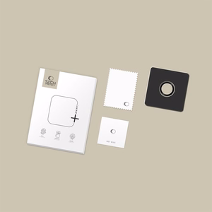 Tech-Protect Camring Fit+ kameros dangtelis iPhone 17 Air - juodas (m)