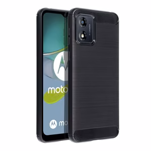 CARBON dėklas telefonui MOTOROLA E13 juodas