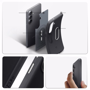 Spigen Nano Pop Mag MagSafe dėklas Samsung Galaxy S26 - juodas