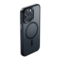 Rock Guard Touch Matte serijos magnetinis dėklas Iphone 16 juodas