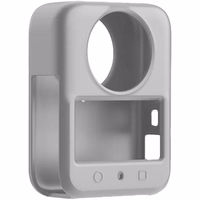 PULUZ silikoninis dangtelis su objektyvu DJI Osmo 360 (pilkas)