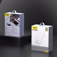 Dudao A65Q 65W GaN kelioninis sieninis įkroviklis USB-A / USB-C PD itin plonas EU / US – baltas