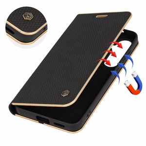 Wonder Frame anglies dėklas telefonui Samsung Galaxy M35 5G juodas