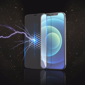 Закалённое стекло для iPhone 12 PRO MAX Hoco HD Anti-static 25 шт G10
