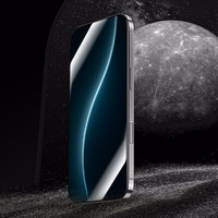 Benks Apsauginis stiklas Glass Warrior Safyro danga skirta iPhone 17/16 Pro - juodas