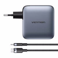 Vention 100 W įkroviklis 1xUSB-A 3xUSB-C + kabelis
