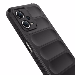 Magic Shield dėklas telefonui Xiaomi Redmi Note 12 5G / Poco X5 5G lankstus šarvuotas dėklas raudona