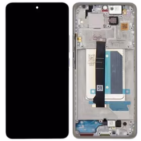 Ekranas Xiaomi 14 5G su lietimui jautriu stikliuku ir rėmeliu Black OLED