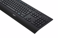 Logitech K280E Pro f/ Business klaviatūra Biuras USB QWERTY JAV tarptautinė versija Juoda