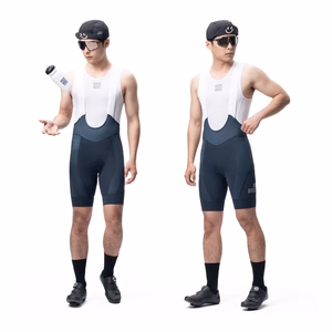 Rockbros YDDK009 Men's Cycling Bib Shorts with Pad Size L - Dark Blue