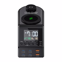 Blitzwolf BW-FW10 žadintuvas su įkrovikliu 2xUSB-A, 4xUSB-C, 240W