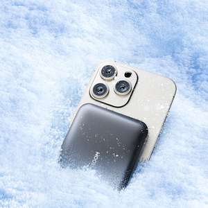 Magnetinė išorinė baterija Joyroom JR-W020 20W 10000mAh MagSafe + USB-C į USB-C laidas 0,25m (juoda)