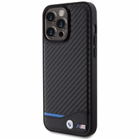 BMW Odinis Carbon dėklas telefonui iPhone 15 Pro Max - juodas