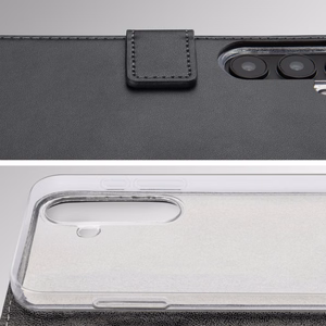 Mobilize Classic Gelly Wallet Book Dėklas Xiaomi Redmi Note 15 Pro juodas
