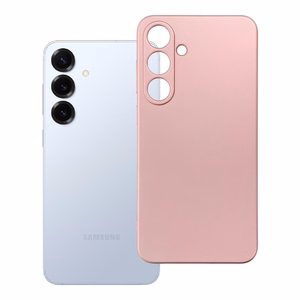 METALLIC dėklas telefonui SAMSUNG S25 Plus rožinis