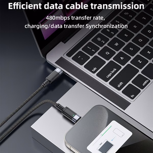 Yesido Kabelis CA160 pintas - Type C į Type C - PD 60W 1,2 metro juodas