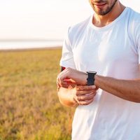 Apyrankė Dux Ducis "Armor" skirta Apple Watch 42mm/44mm/45mm mėlyna