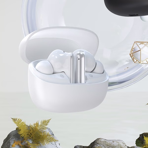 Dudao U21 TWS ANC ENC Bluetooth belaidės ausinės - baltos