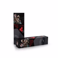 Gembird MP-GAME-L pelės kilimėlis Žaidimo pelės padėkliukas Juoda