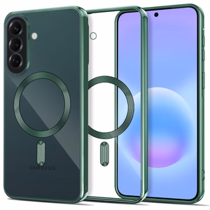 Tech-Protect MagFlex MagSafe dėklas skirtas Samsung Galaxy A37 5G - skaidrus žalias