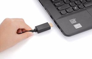 Ugreen vienkryptis DisplayPort į HDMI laidas 4K 30Hz 32 AWG 1.5m juodas (DP101 10239)