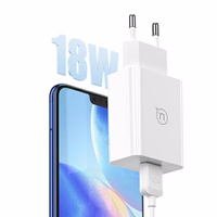 USAMS Tinklo įkroviklis 18W + laidas USB-C/USB-A 1m Fast Charging baltas series SC SCXLTZ02