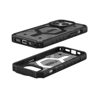 UAG Pathfinder MagSafe dėklas iPhone 15 Pro - pilkas