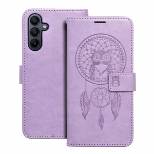 MEZZO Book чехол для Samsung A15 4G / A15 5G ловец снов фиолетовый