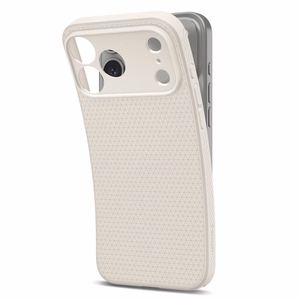 Spigen Liquid Air dėklas, skirtas iPhone 17 Pro / 18 Pro, titano spalvos