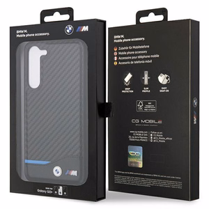 BMW odinis dėklas Samsung Galaxy S23+ - juodas